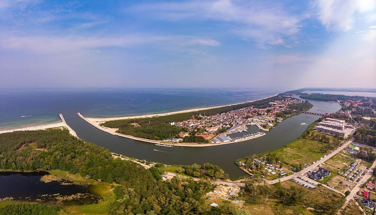 Blue Marina Apartment Dziwnow Bagian luar foto